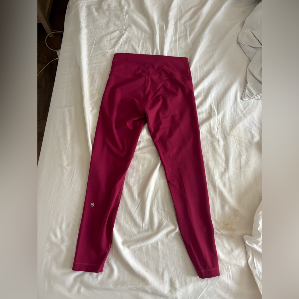 lululemon athletica Red Leggings